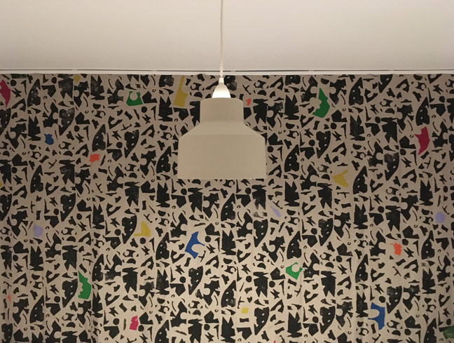 After You | block print on linen