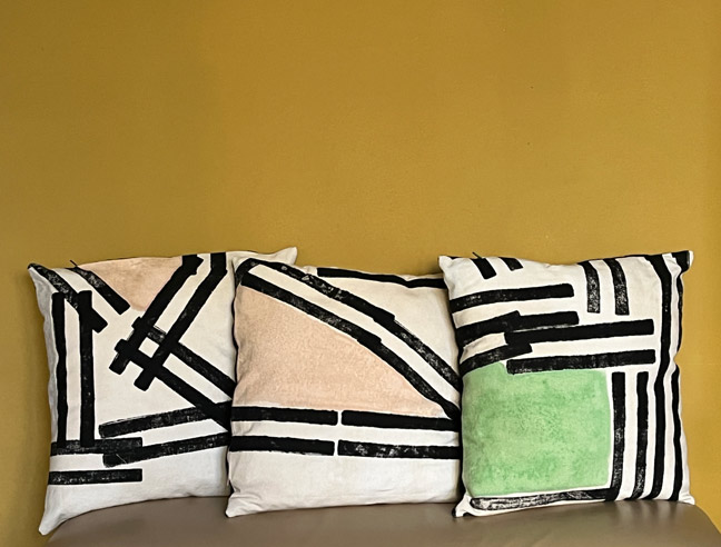 Trying To Cut Out A Heart (Repeatedly) | Curtain | Natural Irish Linen